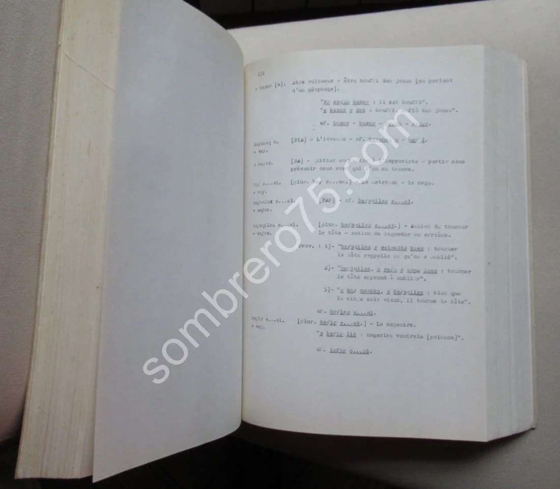 Dictionnaire Sereer Français (différents dialectes). 6 Tomes. Léonce CRETOIS - Image 6