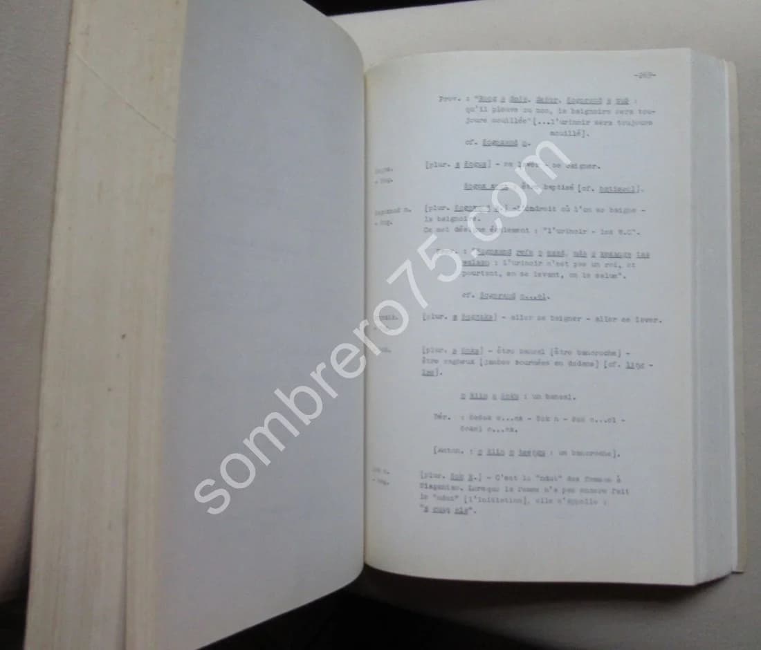 Dictionnaire Sereer Français (différents dialectes). 6 Tomes. Léonce CRETOIS - Image 7