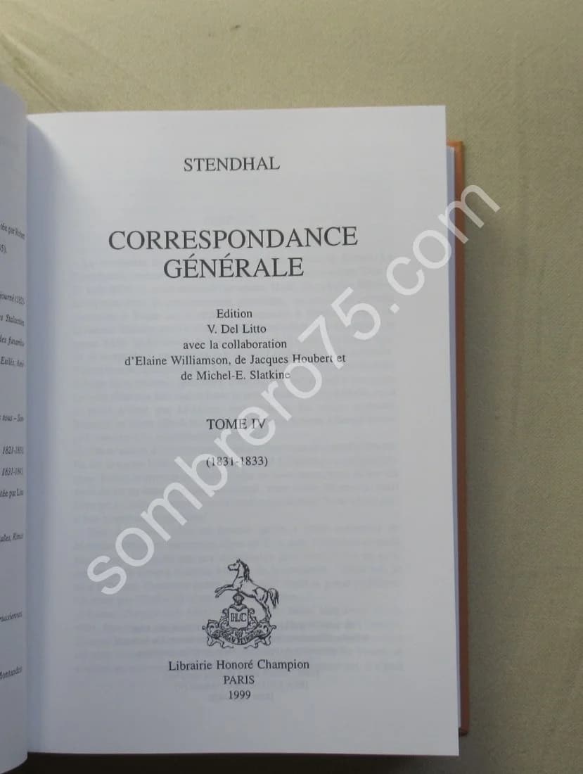 Correspondance Générale 1831-1833. Tome 4 - Image 3