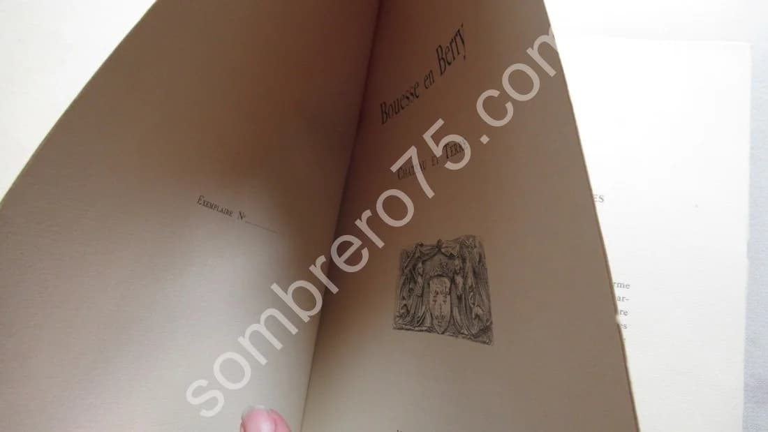 Bouesse en Berry Chateau et Terre. 1914 - Image 4