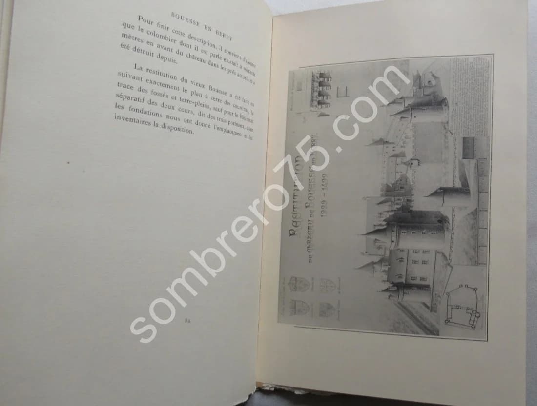 Bouesse en Berry Chateau et Terre. 1914 - Image 8