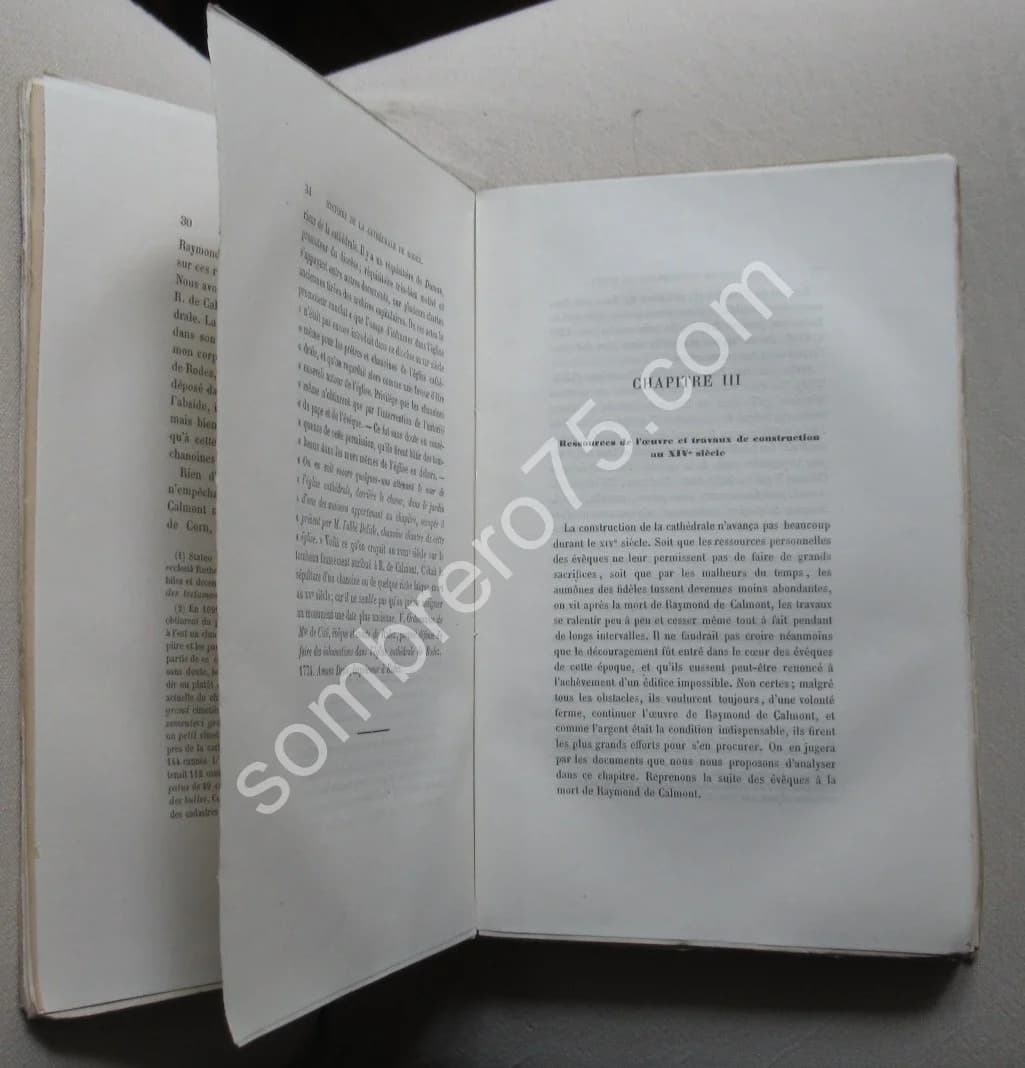 Histoire de la Cathédrale de Rodez. Bion de Marlavagne. 1875 - Image 4