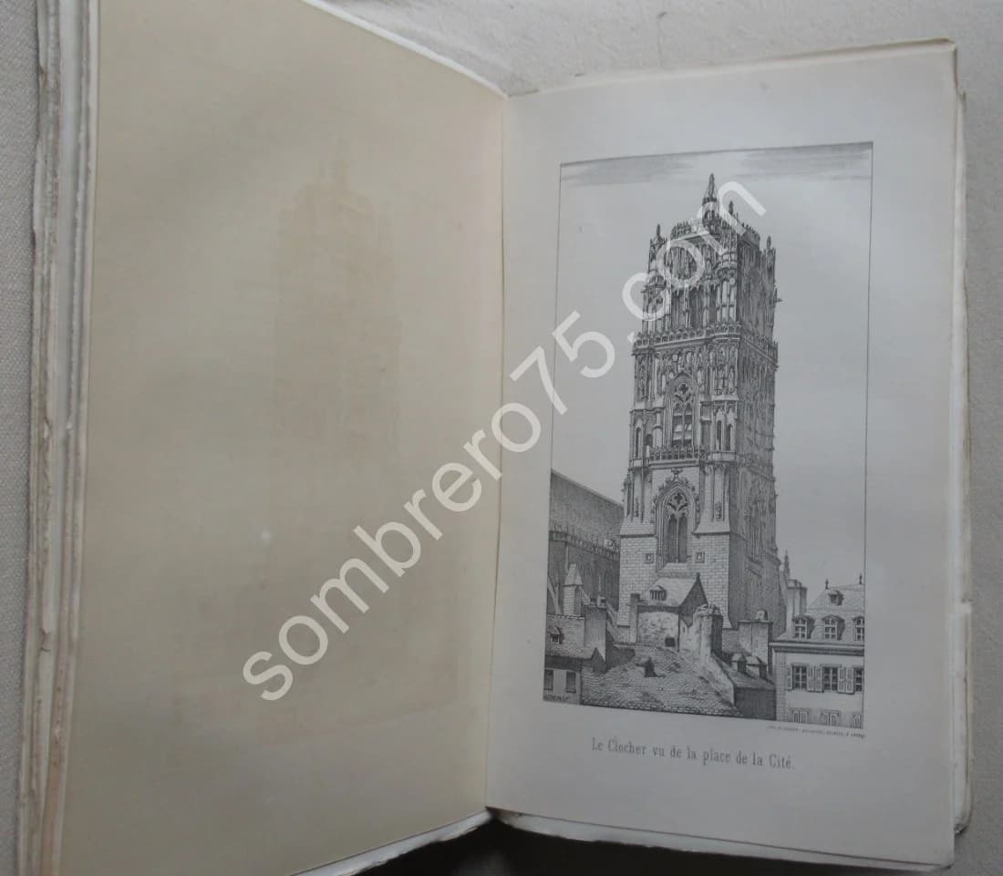 Histoire de la Cathédrale de Rodez. Bion de Marlavagne. 1875 - Image 7