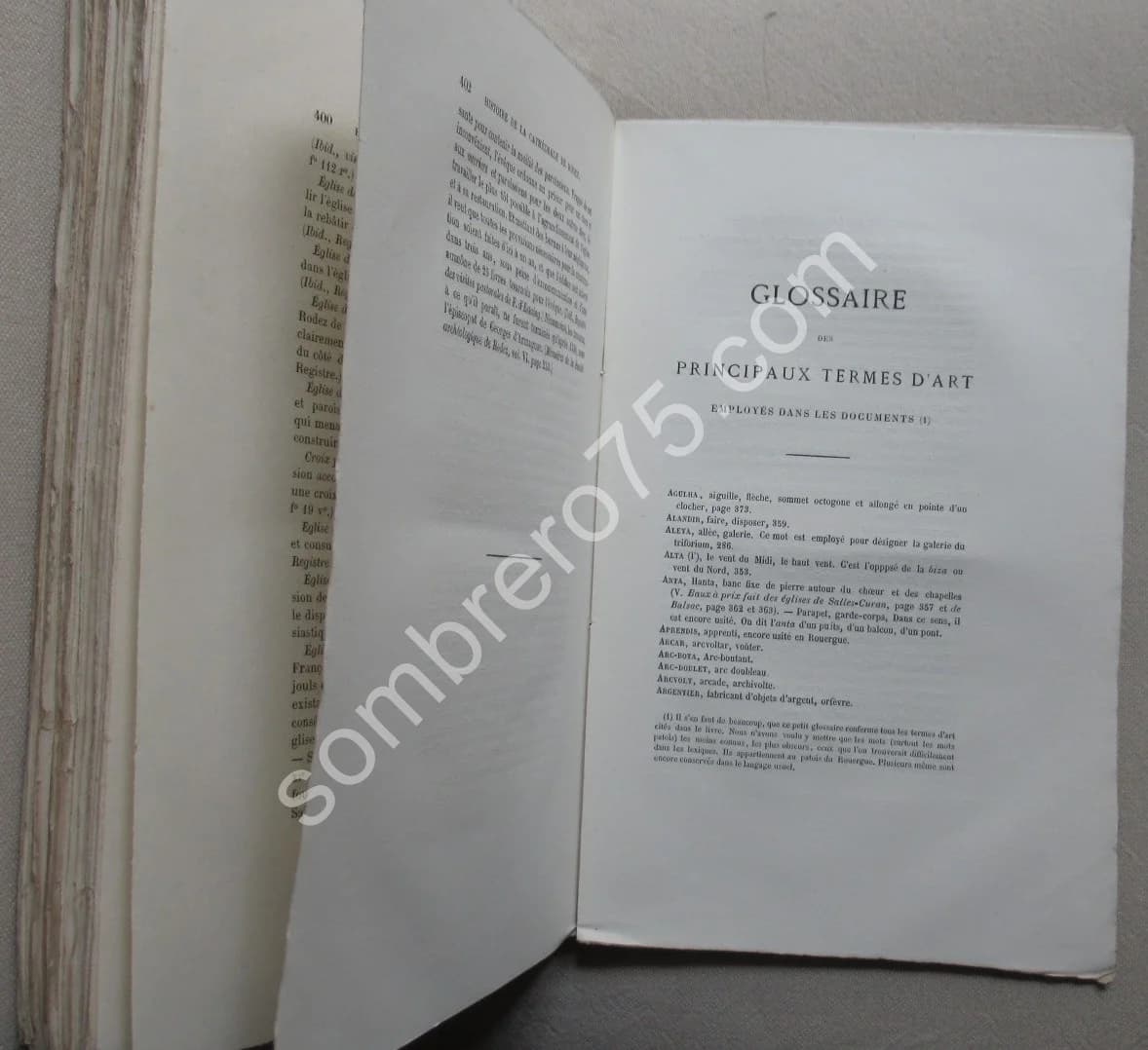 Histoire de la Cathédrale de Rodez. Bion de Marlavagne. 1875 - Image 8