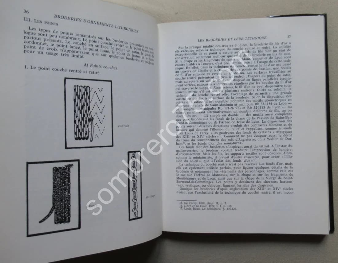 Broderies d'Ornements Liturgiques XII XIV Siècles. O. Brel Bordaz - Image 5
