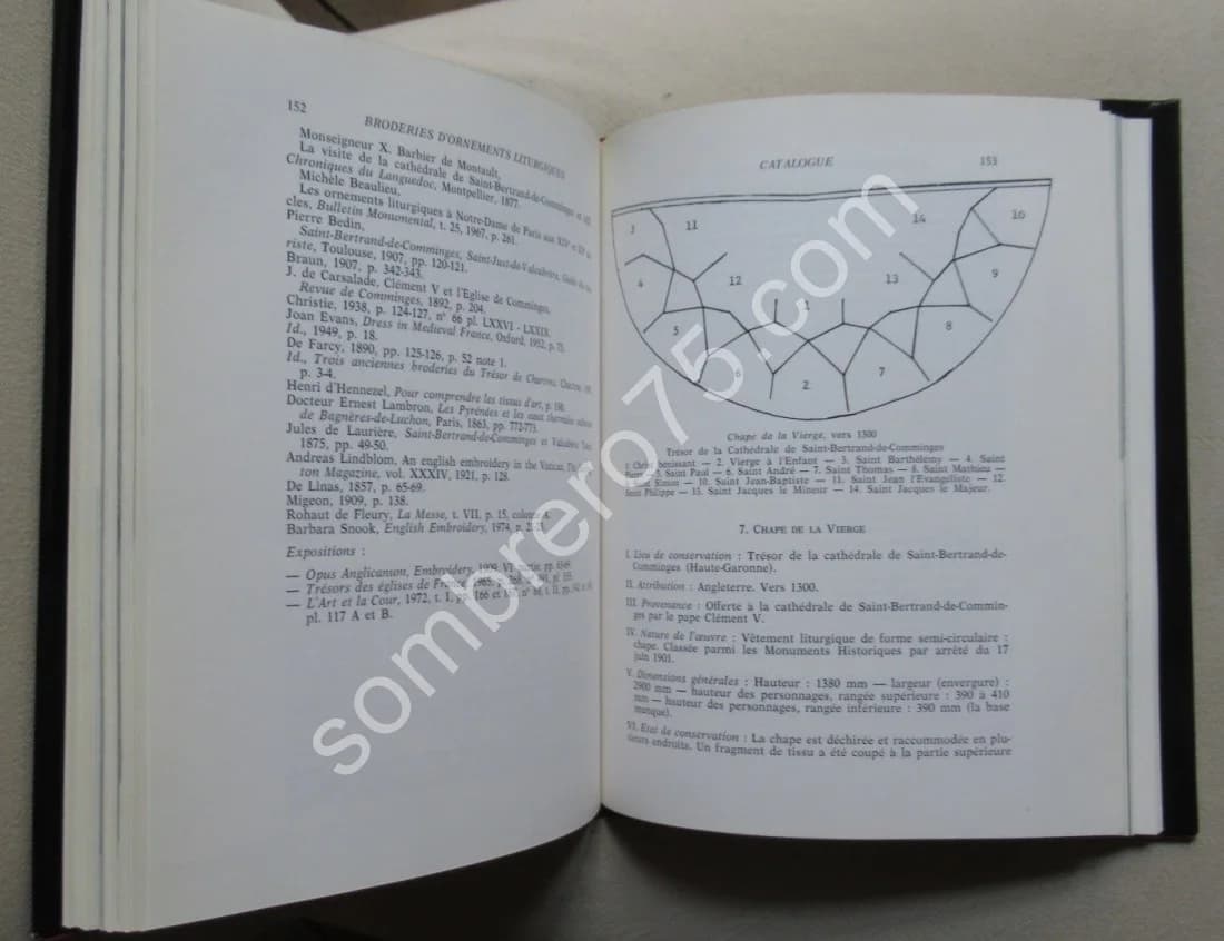 Broderies d'Ornements Liturgiques XII XIV Siècles. O. Brel Bordaz - Image 6