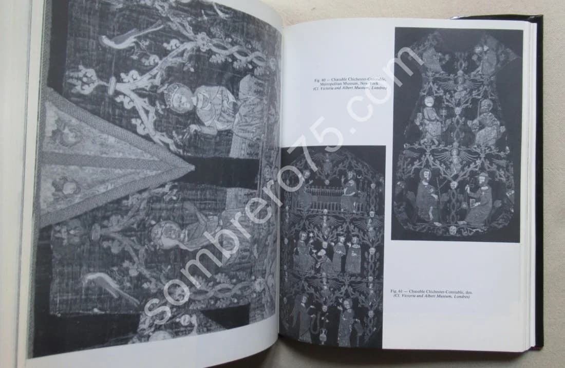 Broderies d'Ornements Liturgiques XII XIV Siècles. O. Brel Bordaz - Image 7