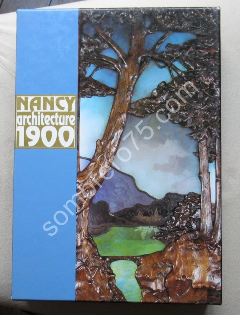 Nancy Architecture 1900. Gallé - Majorelle - Art Nouveau. 3 Vol. Inventaire Général. Fr. Roussel - Image 2