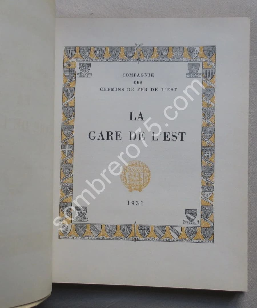 La Gare de l'Est. 1931 - Image 2