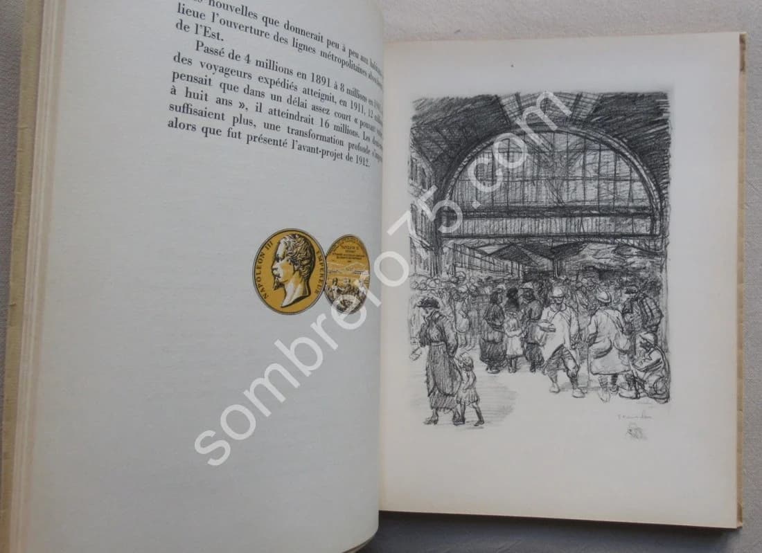 La Gare de l'Est. 1931 - Image 4