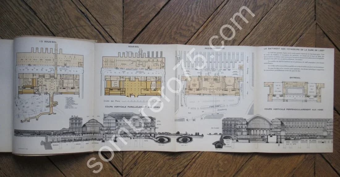 La Gare de l'Est. 1931 - Image 8