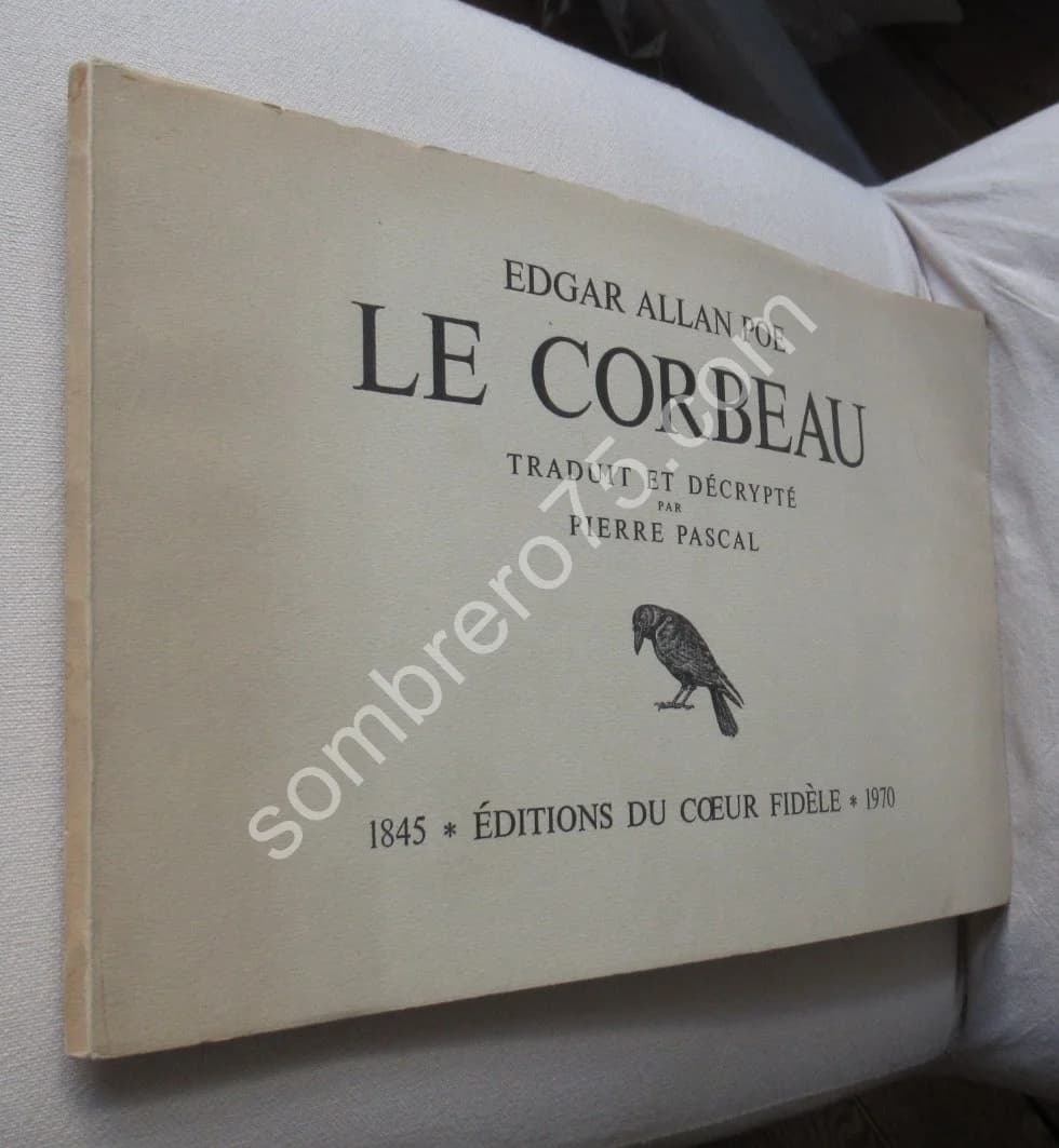 Le Corbeau. Edgar Allan POE. 1970. Ex Num - Image 2