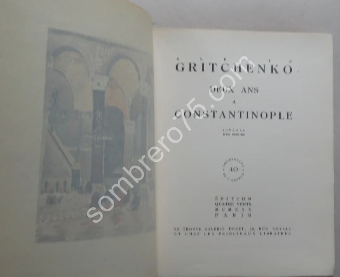 Deux Ans à Constantinople. Alexis. Ex Num - Image 3