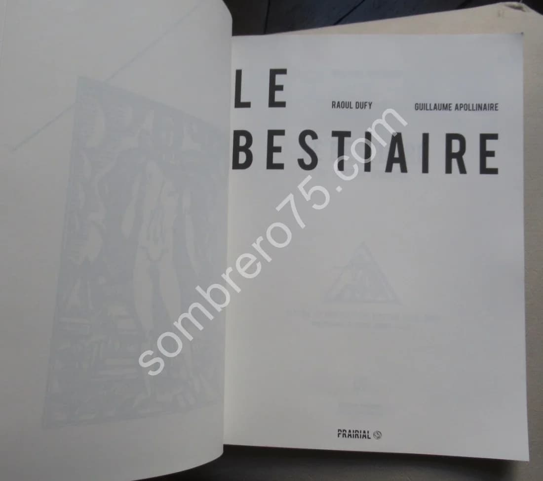 Le Bestiaire ou Cortège d'Orphée. - Image 3