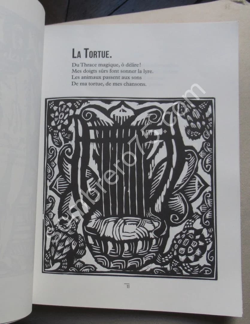 Le Bestiaire ou Cortège d'Orphée. - Image 6