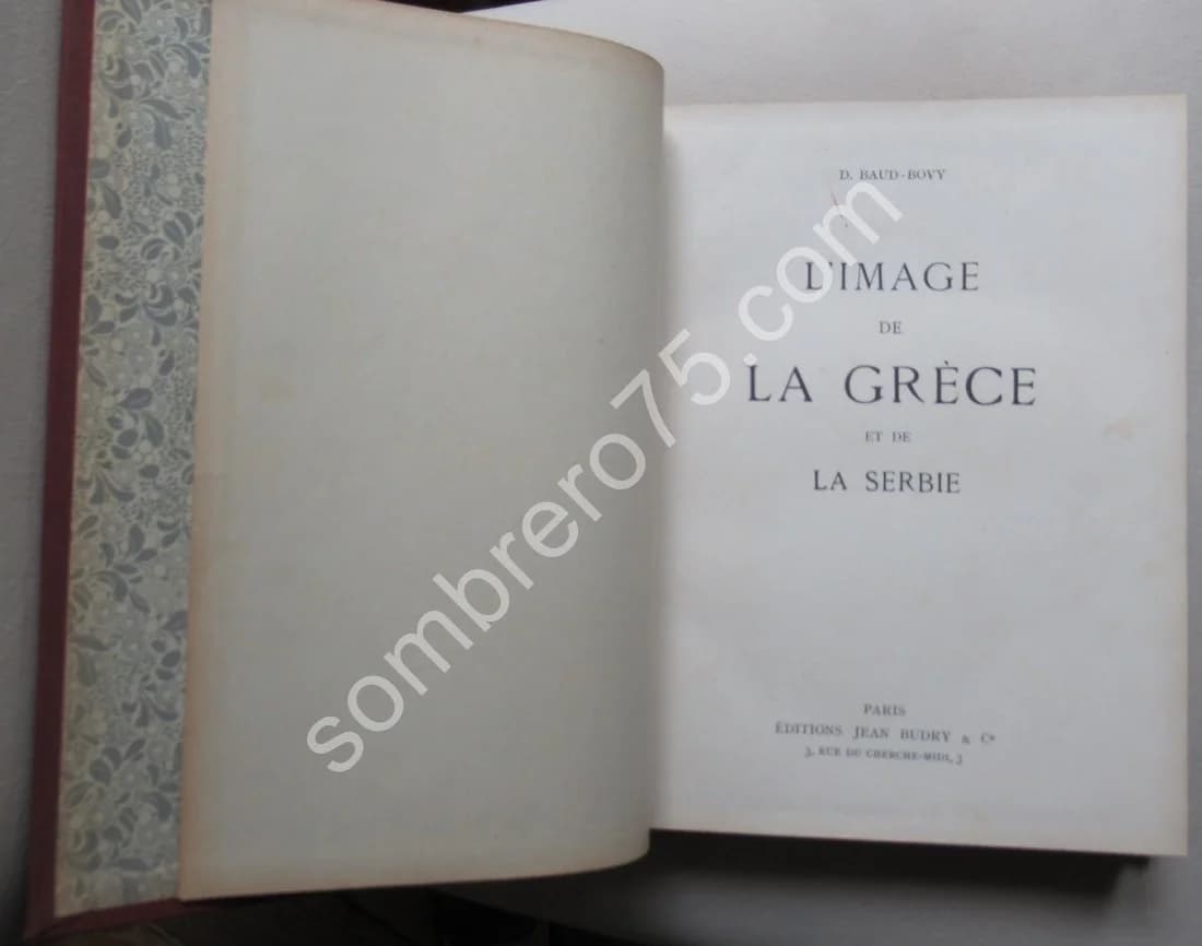 L'Image de la Grèce et de la Serbie. D. Baud Bovy - Image 3