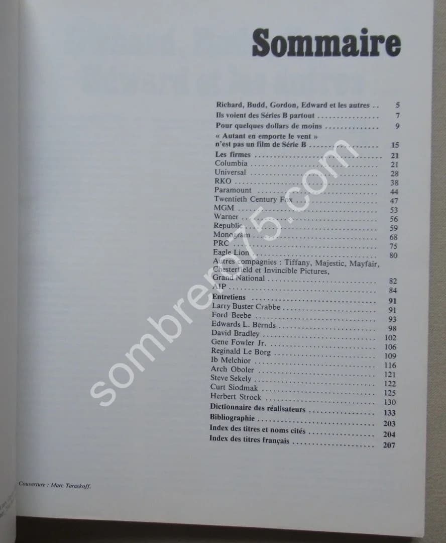 Série B Cinématographiques - Image 3