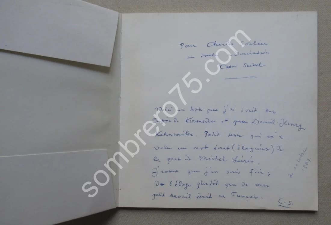 E. de KERMADEC. Dernières Oeuvres. 1977 - Image 3