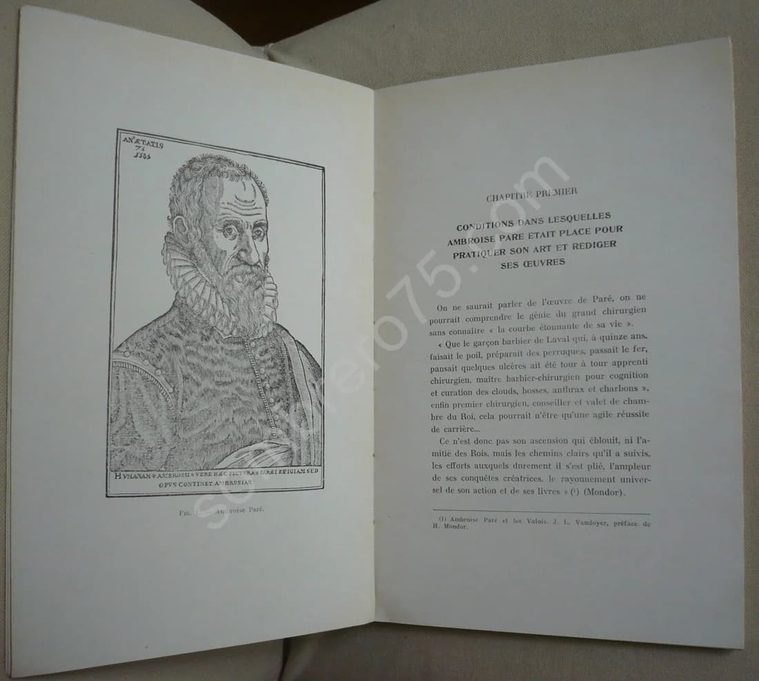 A Propos du Rôle Obstétrical d'Ambroise Paré. Critique de textes - Image 4
