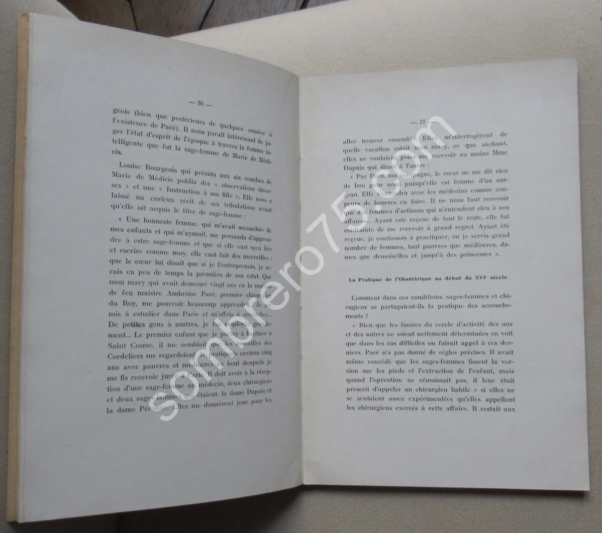 A Propos du Rôle Obstétrical d'Ambroise Paré. Critique de textes - Image 5