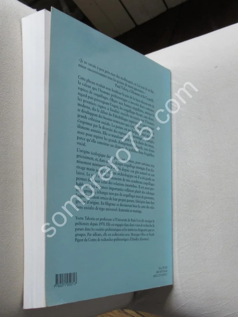 La Parure en Coquillage au Paléolithique. Y. TABORIN - Image 9