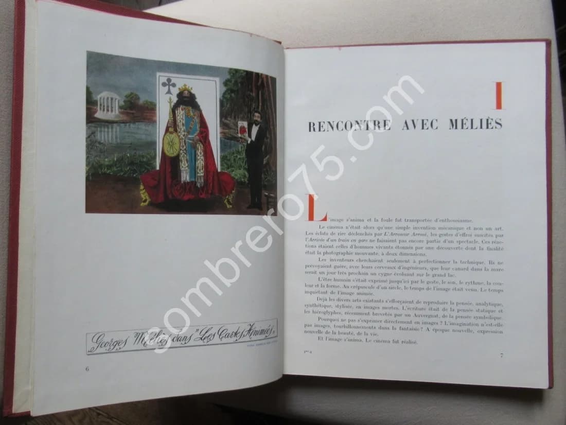 Georges Méliès Mage et "Mes Mémoires" par Méliès. 1945 - Image 4