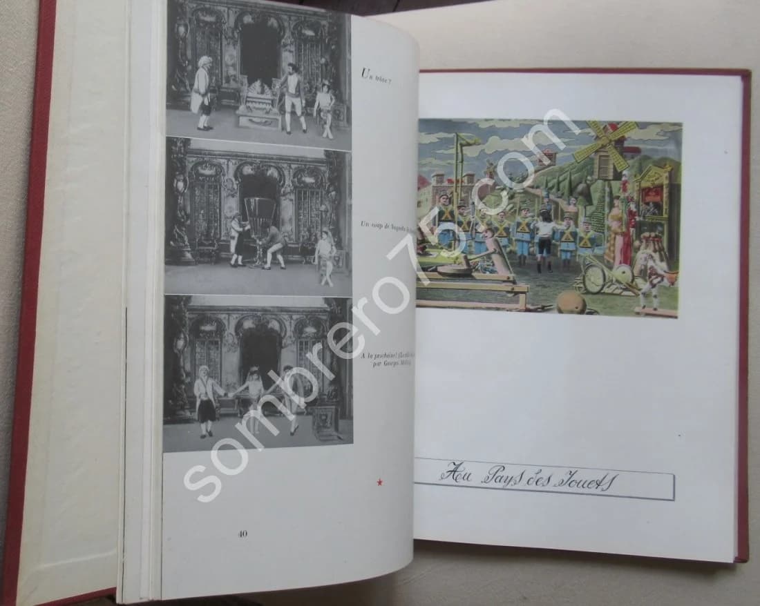 Georges Méliès Mage et "Mes Mémoires" par Méliès. 1945 - Image 9
