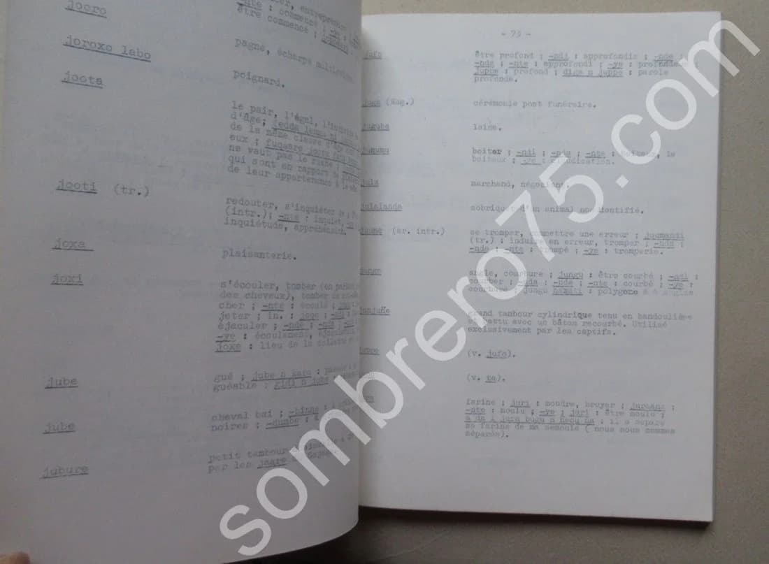 Les Langues Nationales au Sénégal N°64. Lexique Soninké (Sarakolé) Français - Image 2