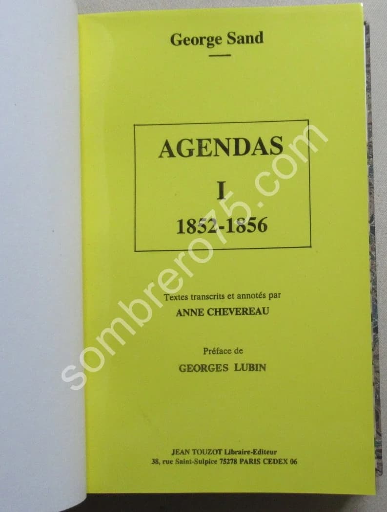 Agendas - et Index. 6 Tomes - Image 2
