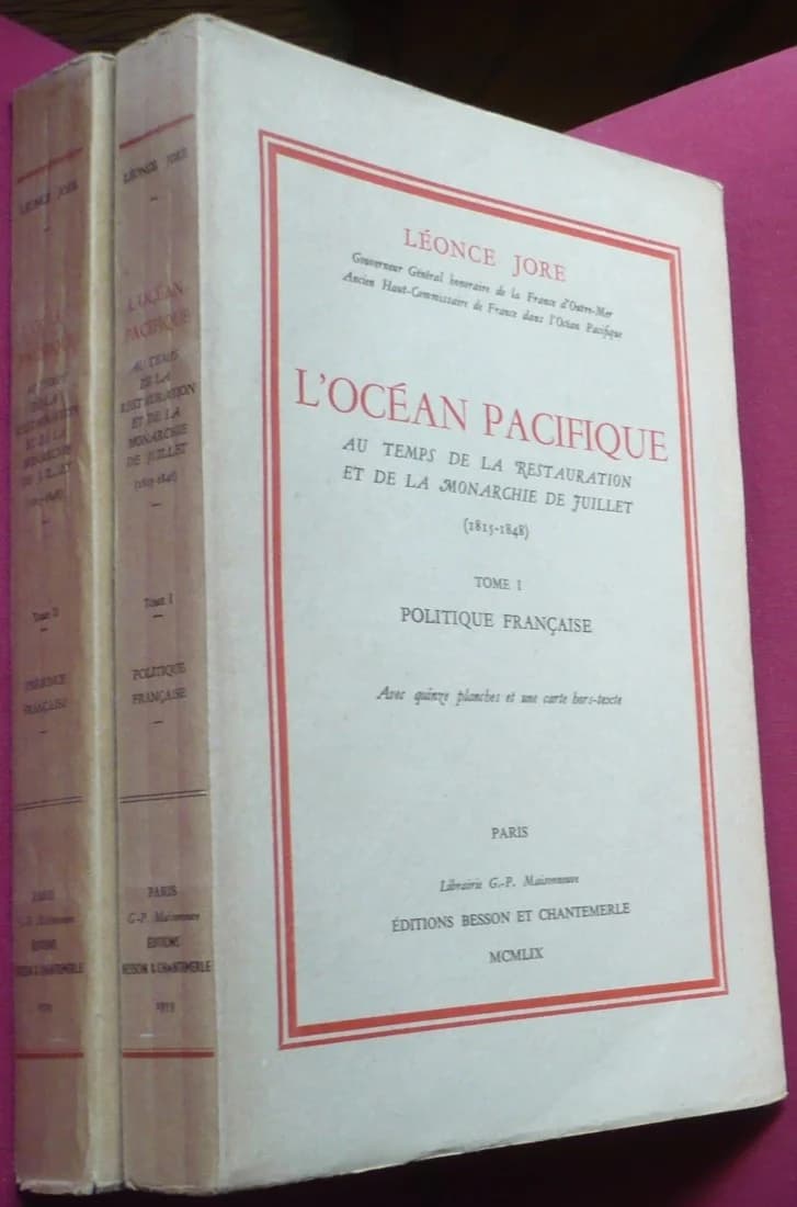 L'Océan Pacifique : Au Temps de la Restauration et de la Monarchie de Juillet, 1815-1848 - Image 2
