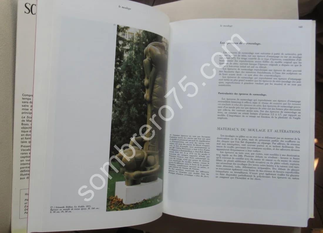 La Sculpture - Méthodes et Vocabulaire. M. Th. BAUDRY - Image 3