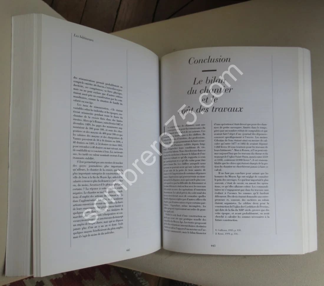 La Cathédrale en Chantier. Construction du Transept de St Etienne de Sens 1490-1517 - Image 6