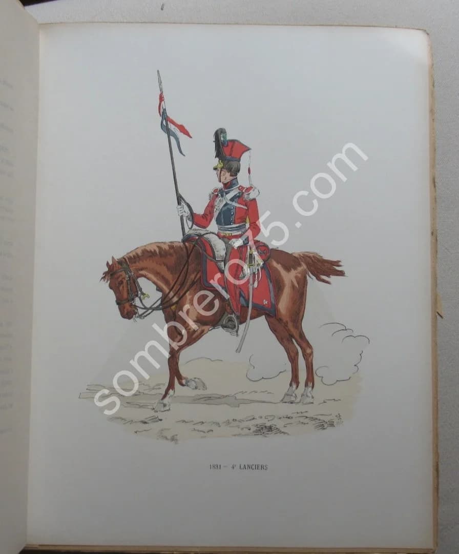 Historique du 16e Régiment de Dragons 1718-1891. Vte de Castéras Villemartin - Image 9