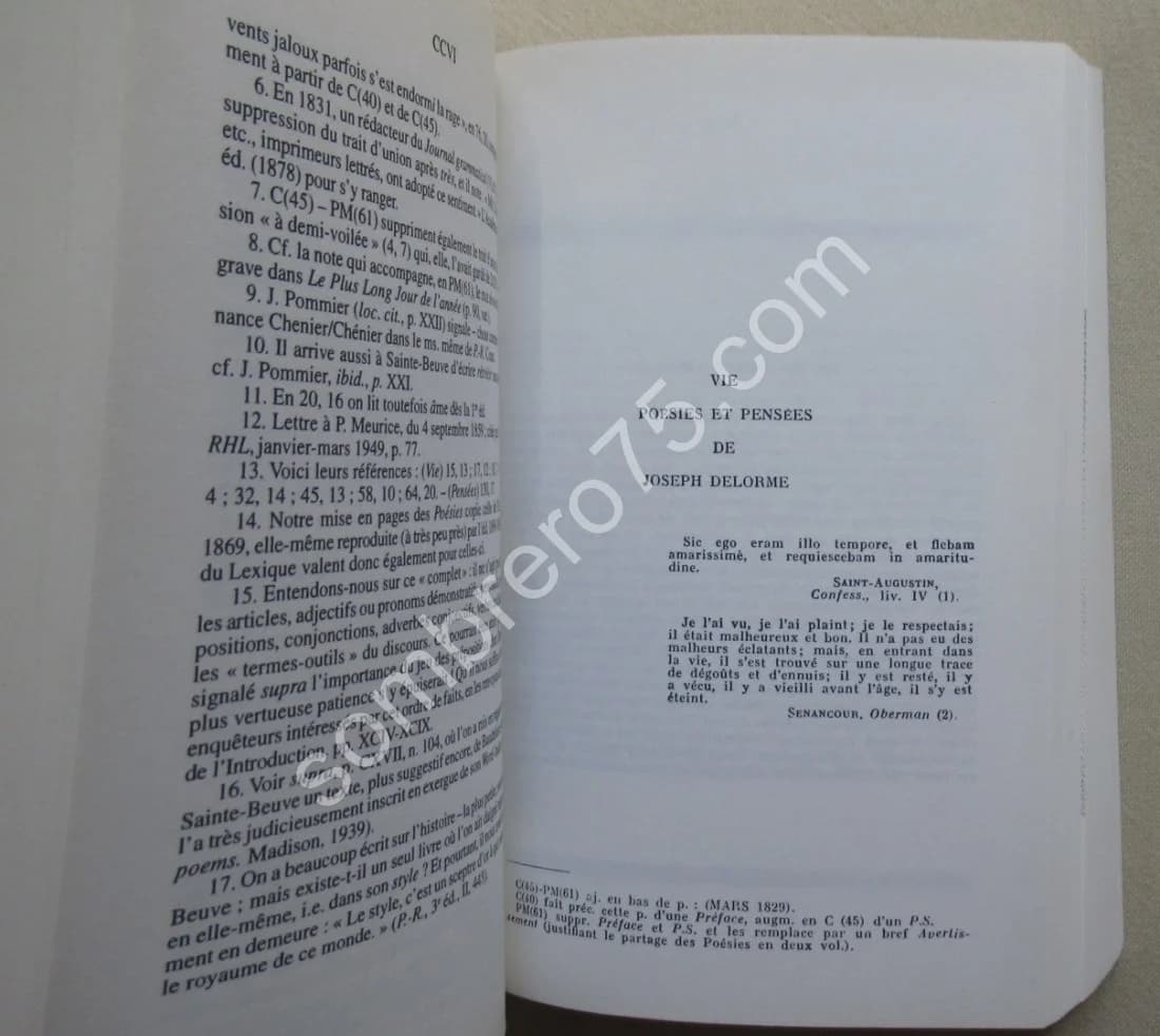 Vie, Poésies et Pensées de Joseph Delorme - Image 5