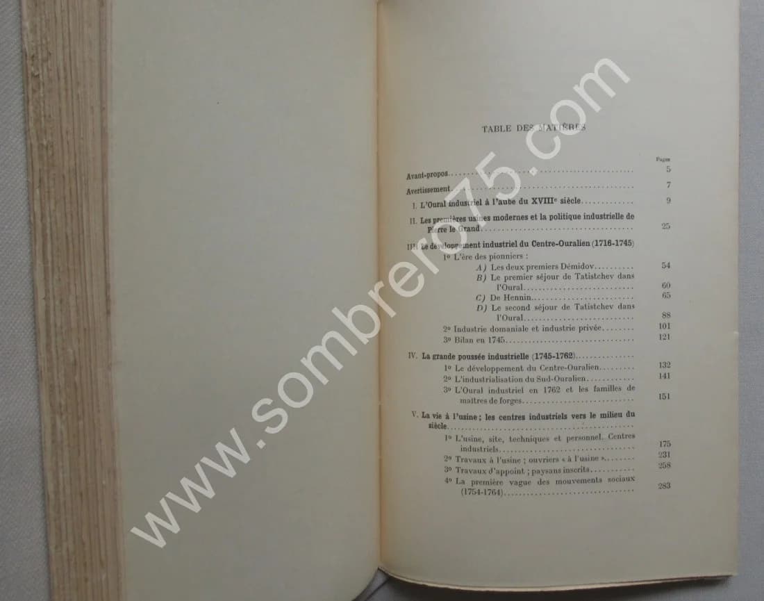 L'Oural au XVIIIe siècle: Étude d'Histoire Économique et Sociale - Image 7