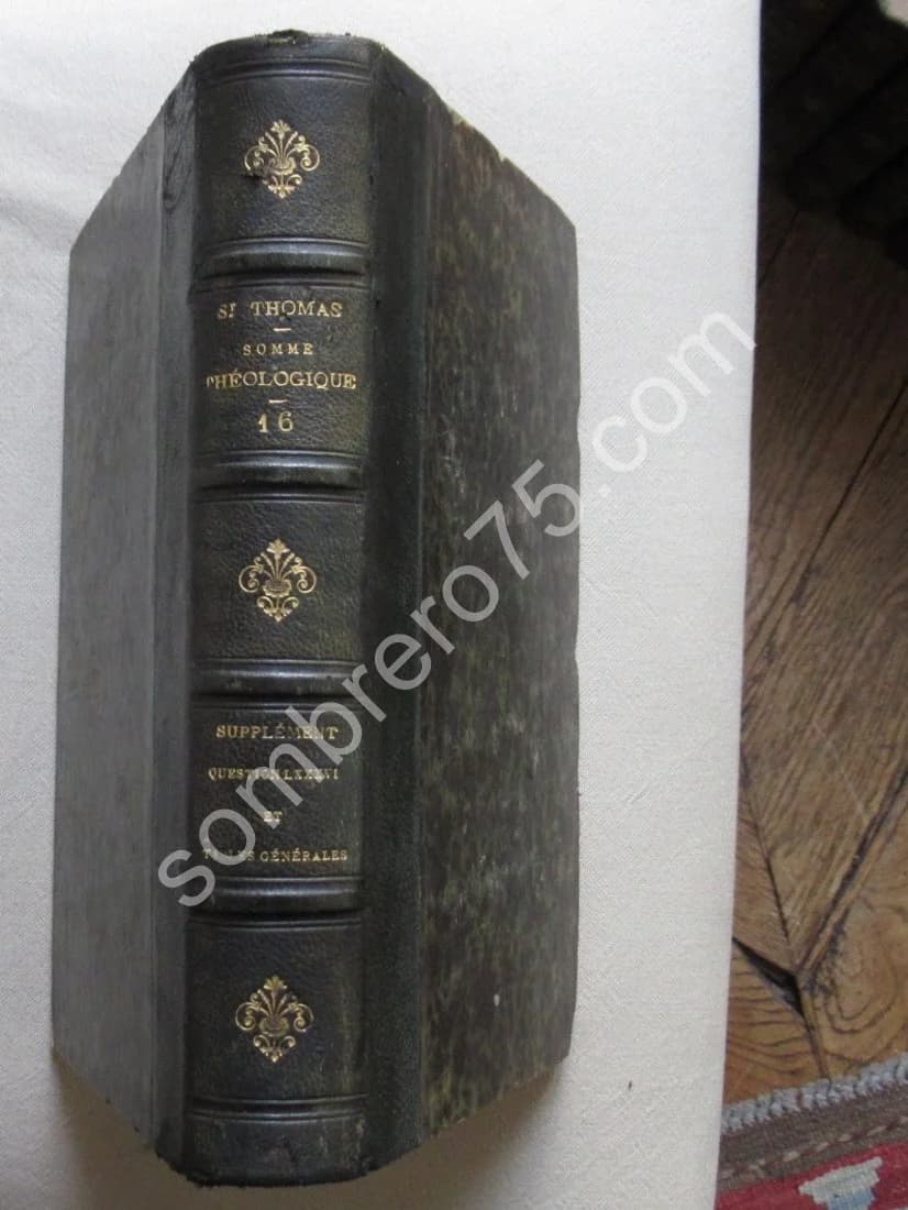 Somme Théologique de S. Thomas d'Aquin trad. F LACHAT - Image 2