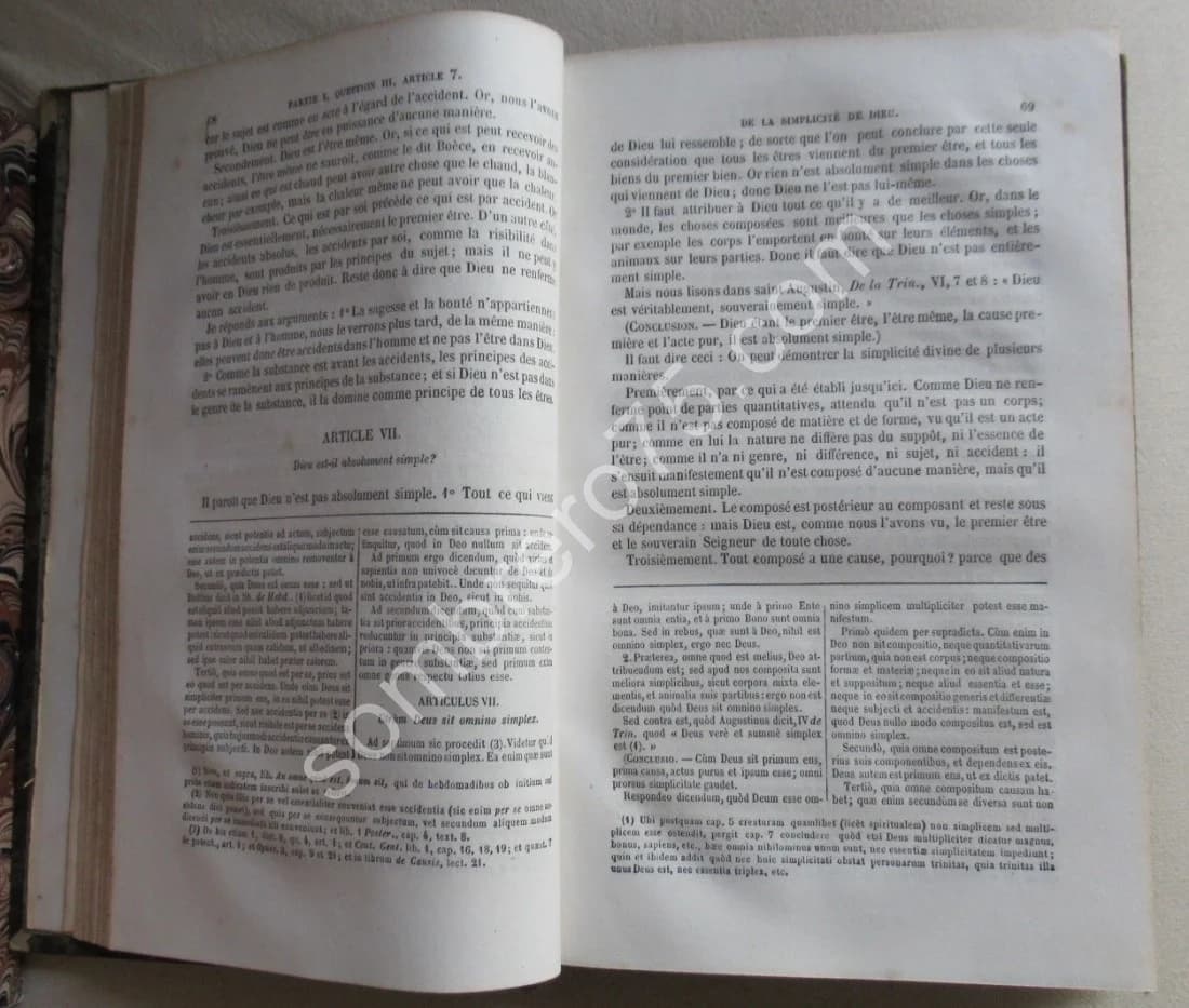 Somme Théologique de S. Thomas d'Aquin trad. F LACHAT - Image 5