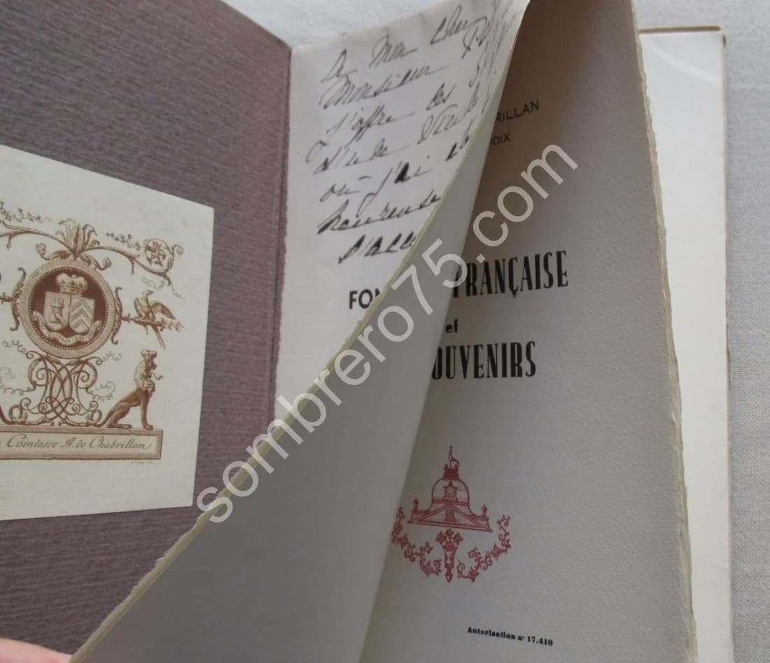 Fontaine-Française et ses Souvenirs. Marquise de Chabrillan née Lévis Mirepoix - Image 2