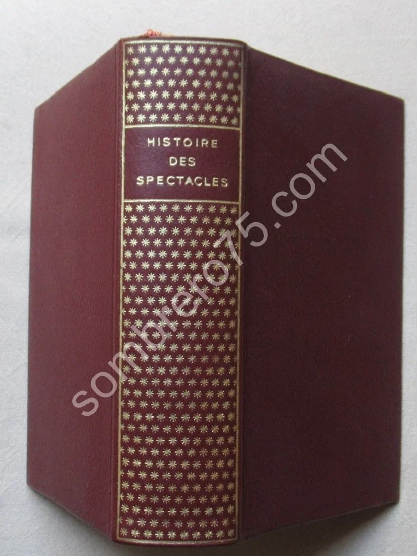 Histoire des Spectacles