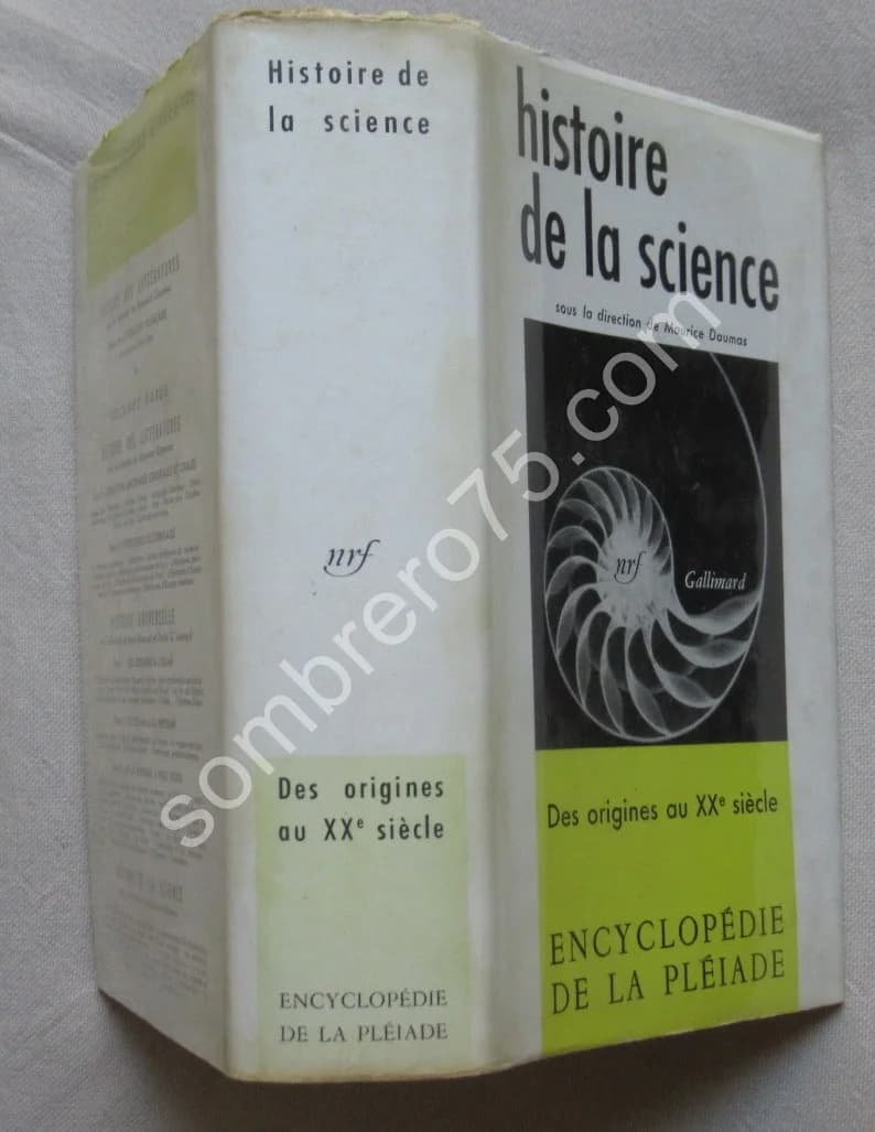 Histoire de la Science - des origines au XXè siècle