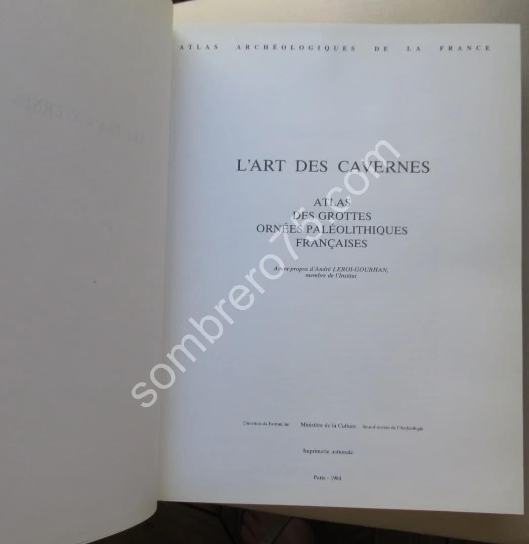 L'Art des Cavernes - Atlas des Grottes ornées Paléothiques Françaises - Image 5