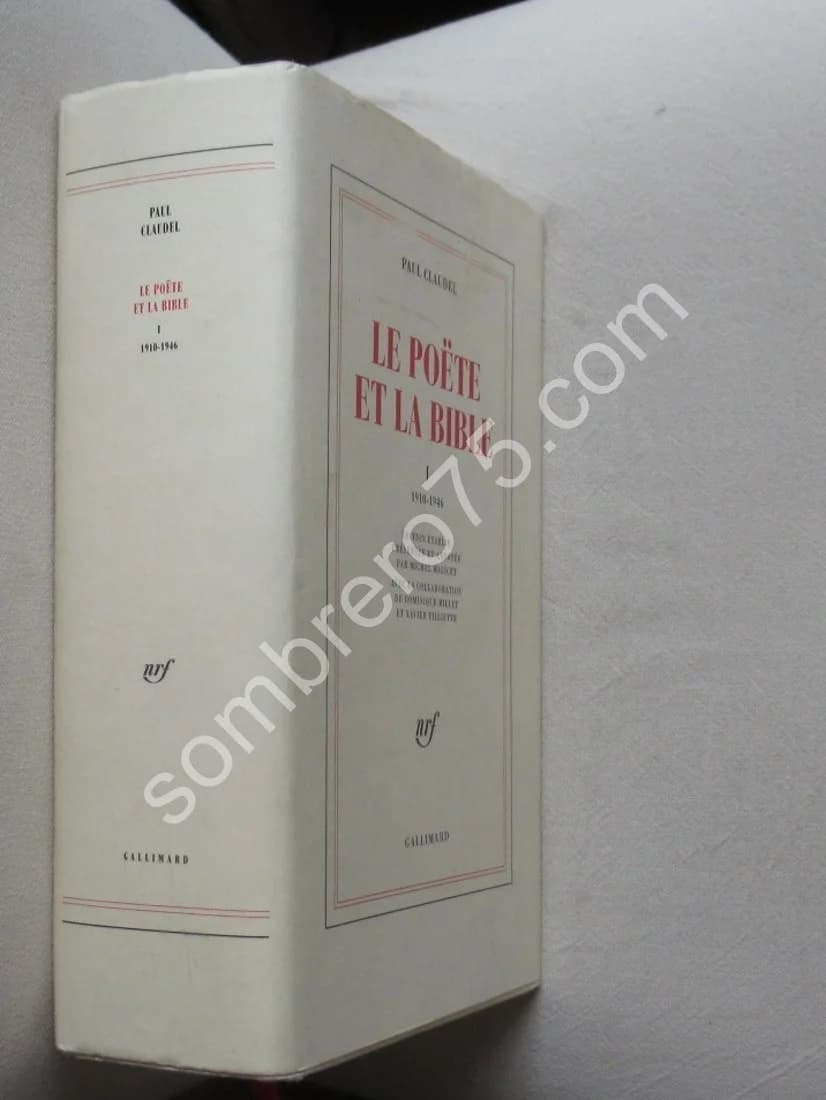 Le Poëte et la Bible. Tome 1. 1910-1946 - Image 2