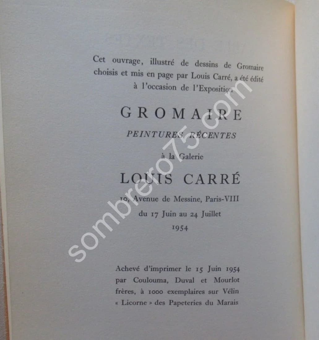 Gromaire. Peintures récentes - Image 9