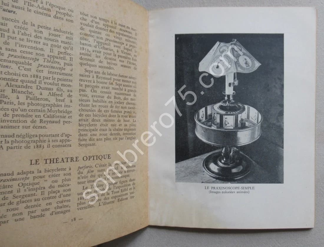 Emile Reynaud Peintre de Films 1844 -1918 - Image 4