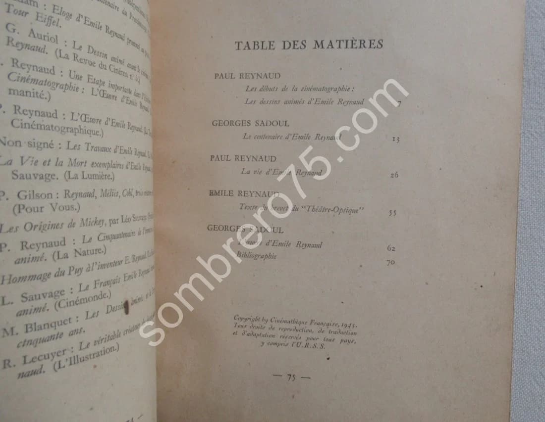 Emile Reynaud Peintre de Films 1844 -1918 - Image 10
