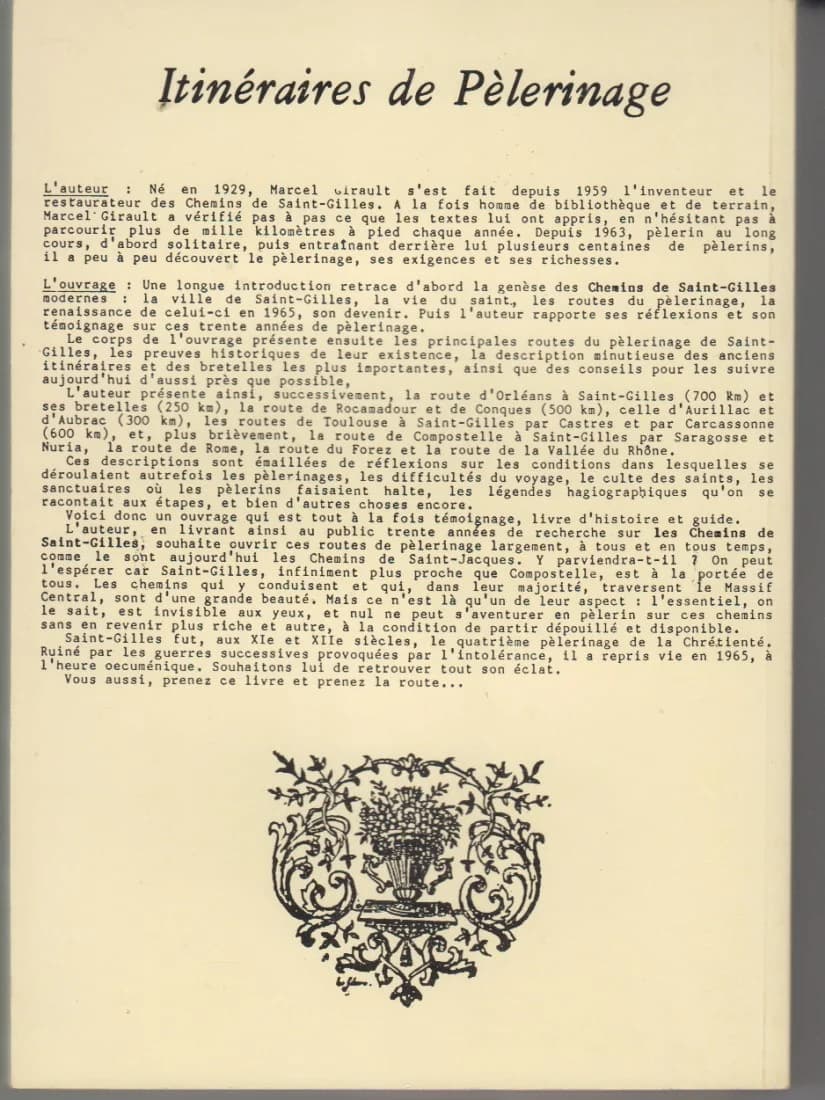 Les Chemins de Saint Gilles. Itinéraires de Pélerinage. M GIRAULT - Image 7