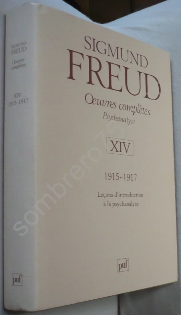 Oeuvres Complètes Psychanalyse : Volume 14, 1915-1917. S FREUD