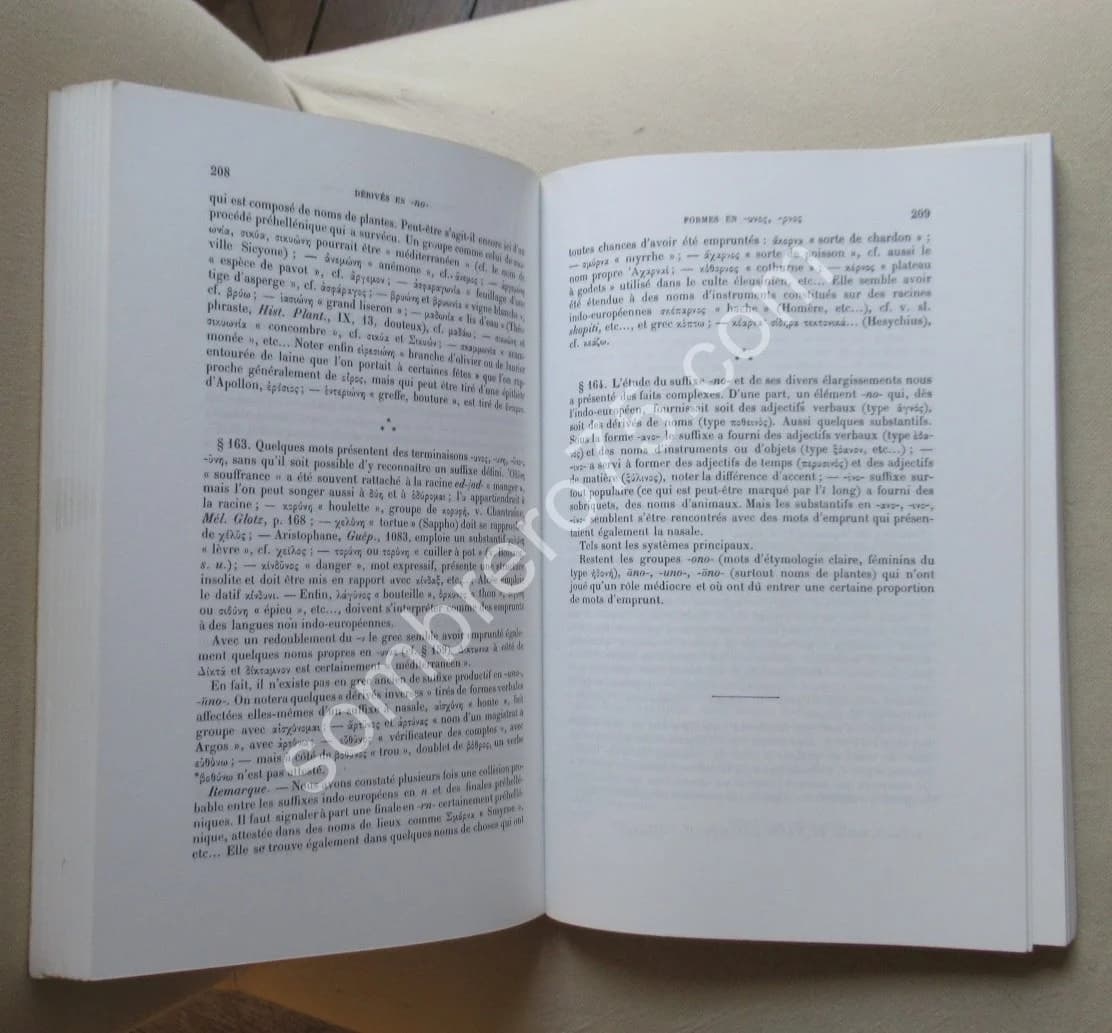 La Formation des Noms Anciens en Grec Ancien. P. CHANTRAINE - Image 4