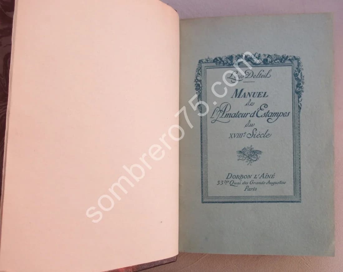 Manuel de l'Amateur d'Estampes du XVIIIe siècle - Image 3