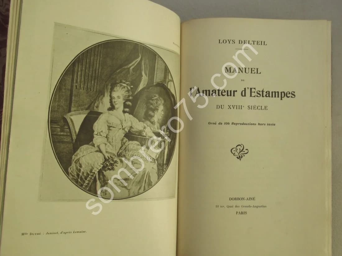 Manuel de l'Amateur d'Estampes du XVIIIe siècle - Image 4